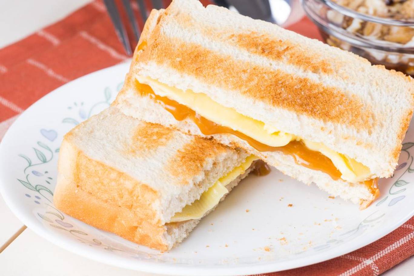 kaya toast singapore sandwich